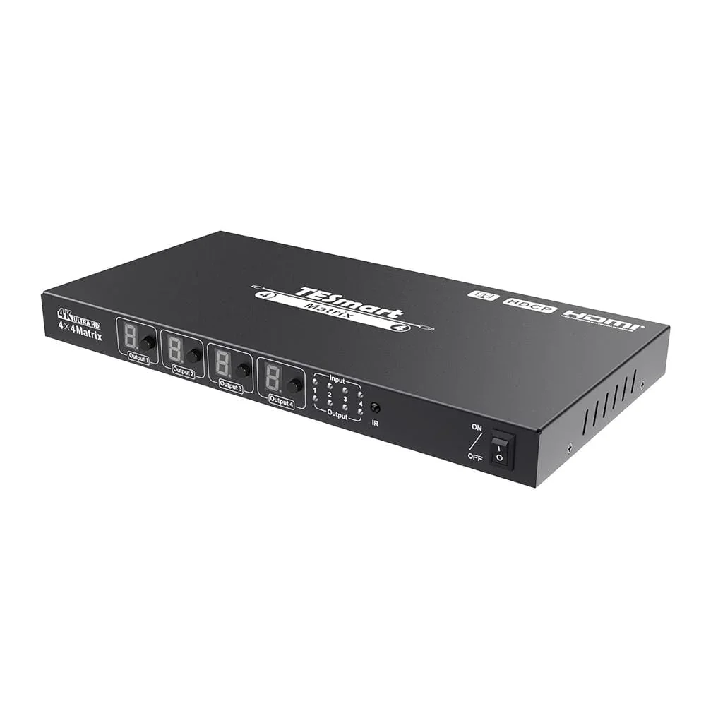 Conmutador de matriz HDMI 4×4 4K con RS232 - Imagen 2