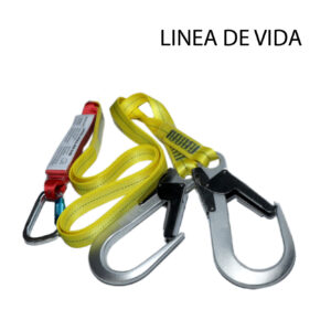 LINEA DE VIDA CON GANCHOS