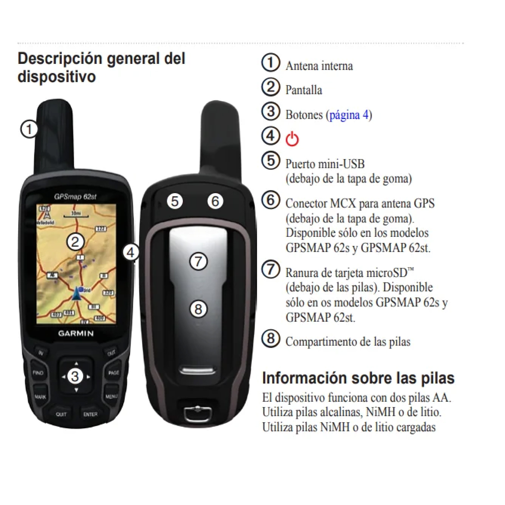 GPS Garmin 62s - Imagen 2