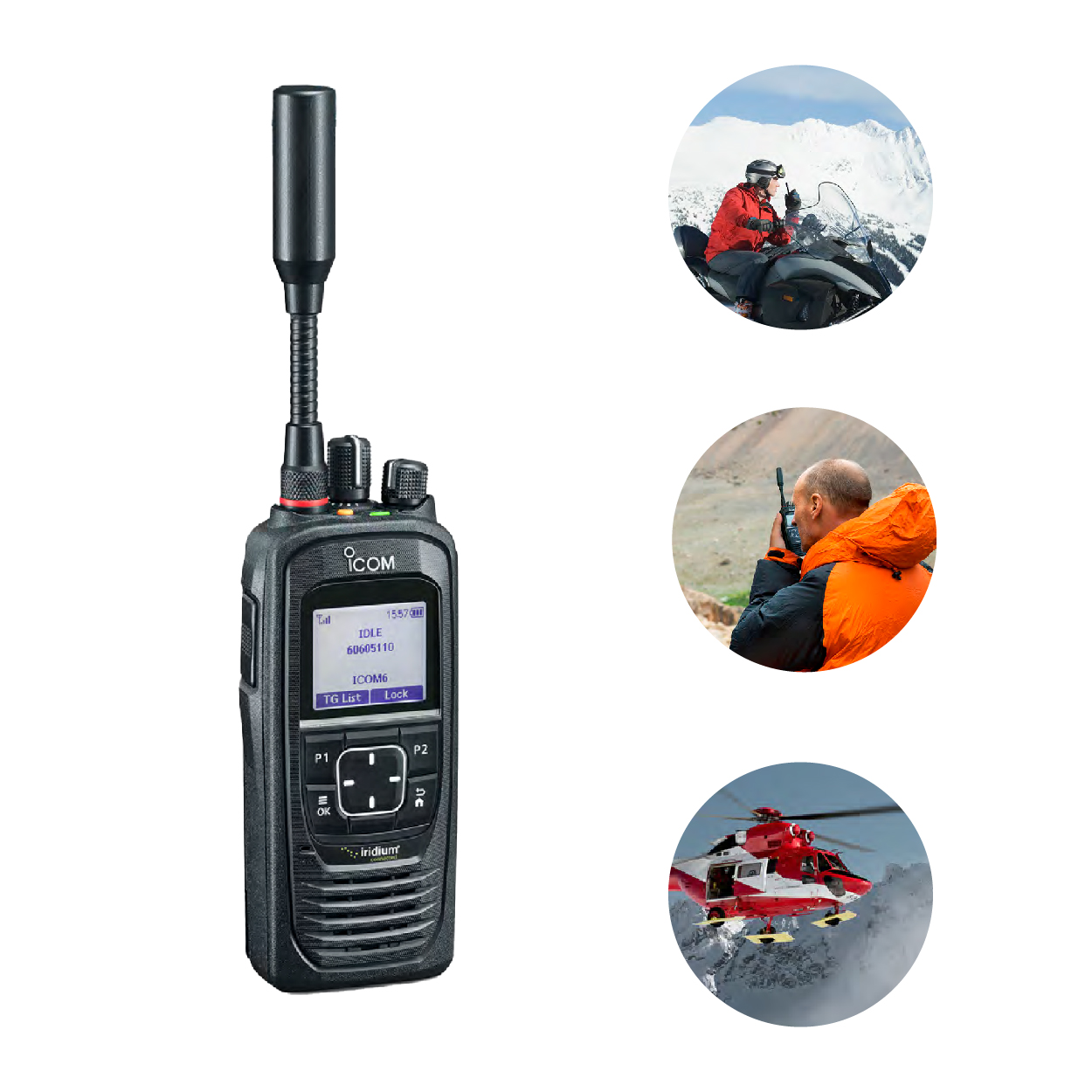ICOM IC-SAT100 ICOM & IRIDIUM - Imagen 3