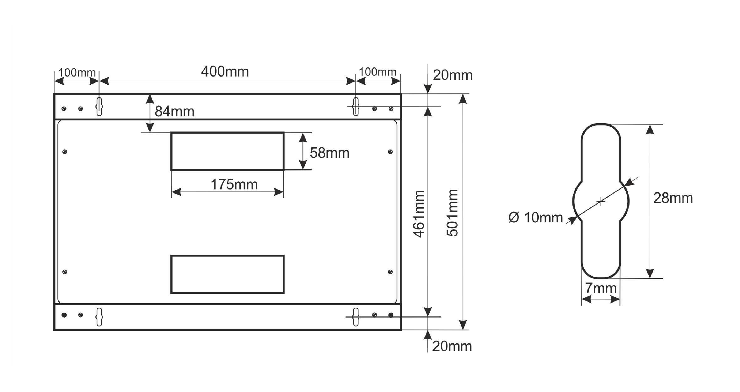 9U RACK cabinet 600x600 - Imagen 6