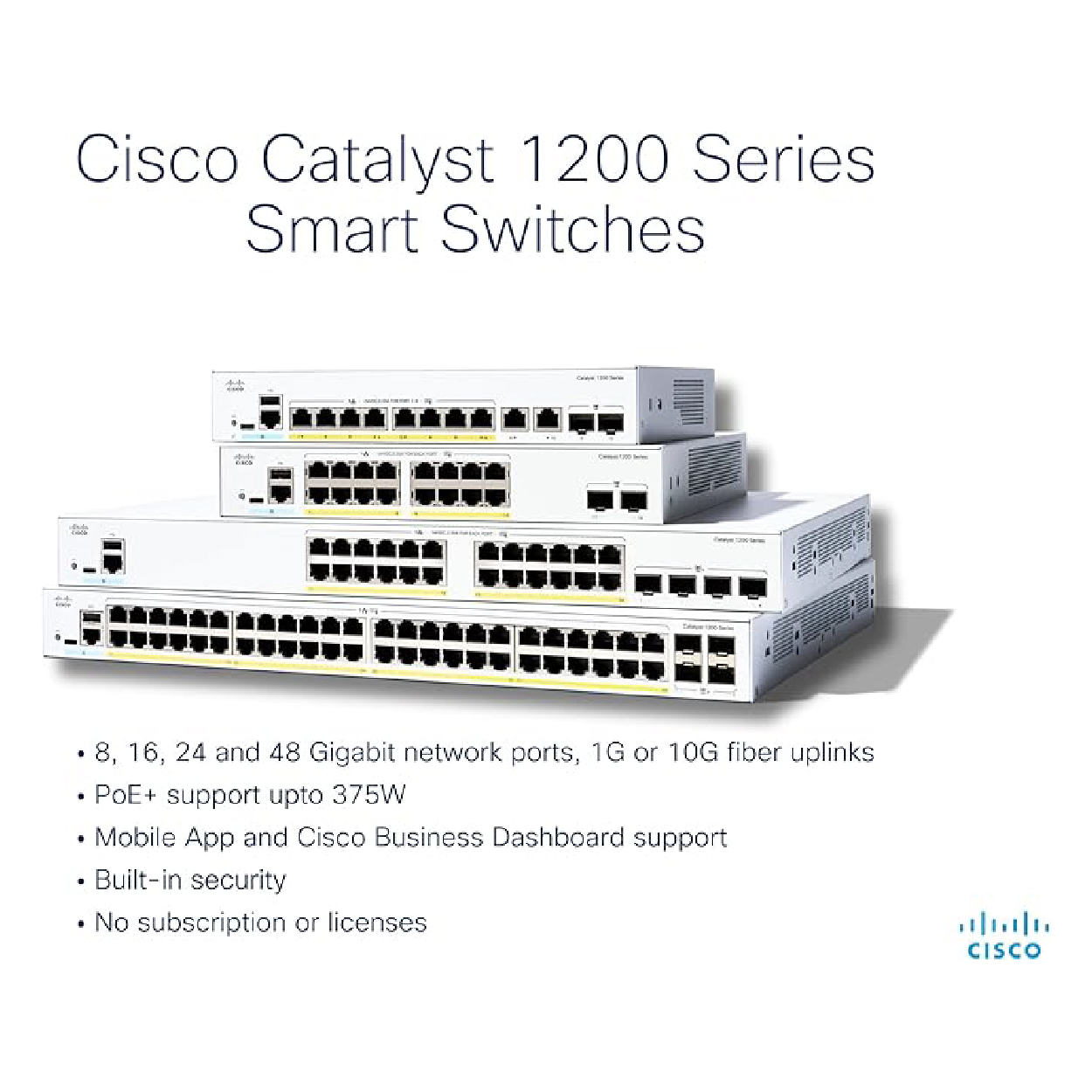SWITCH 1200-8P-E-2G - Imagen 3