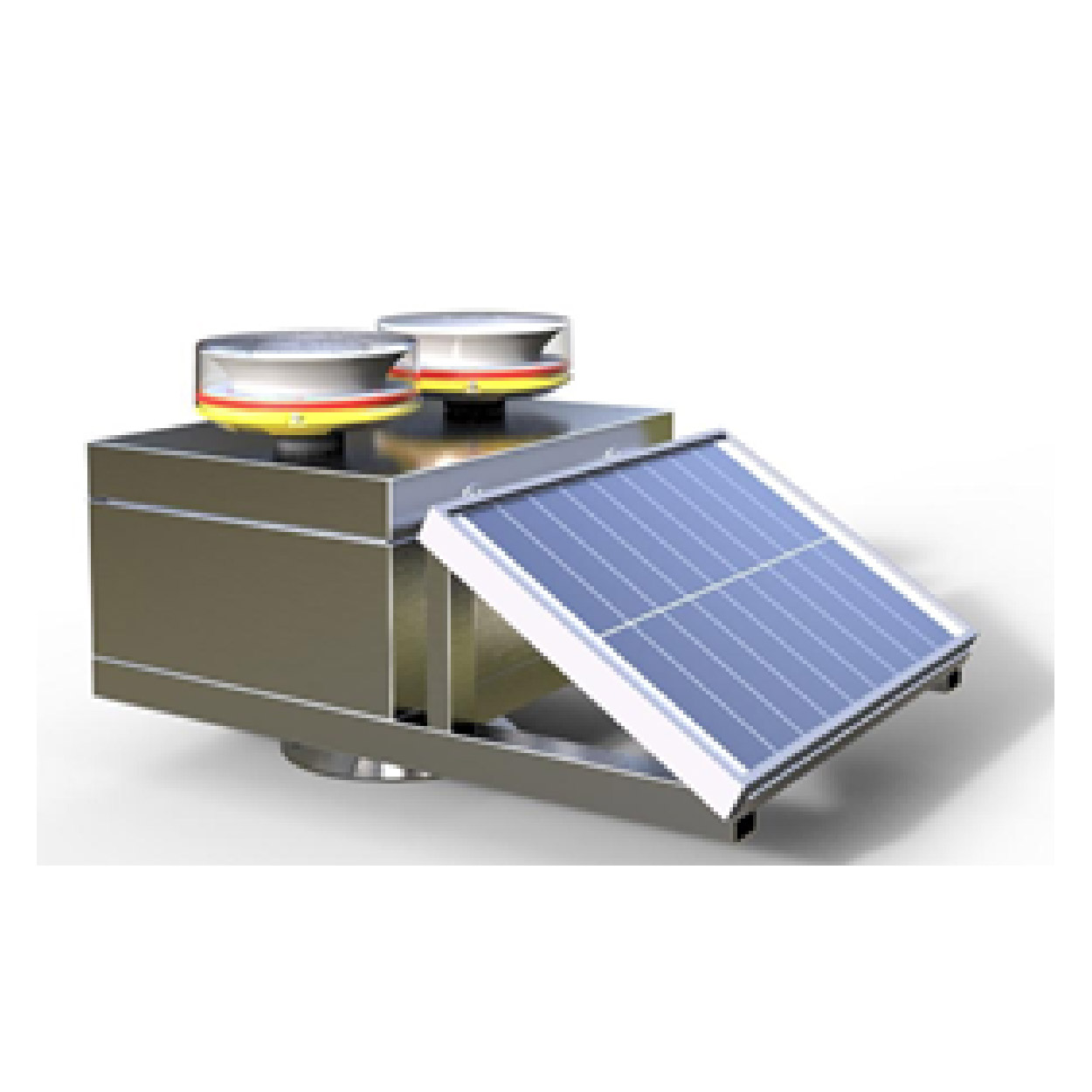OLS-2SB01 Luz solar para obstáculos de aviación