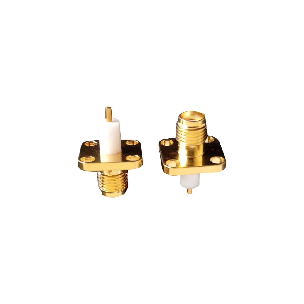 Brida hembra SMA-KFD para PCB