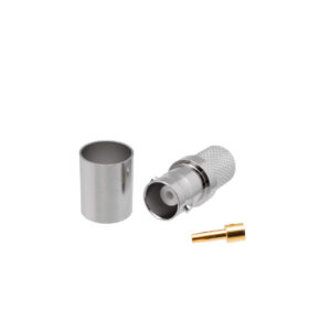 Conector BNC hembra engarzado