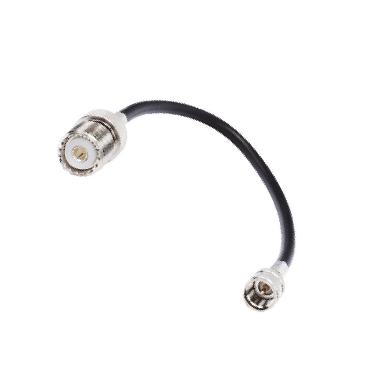 Conector UHF macho a hembra