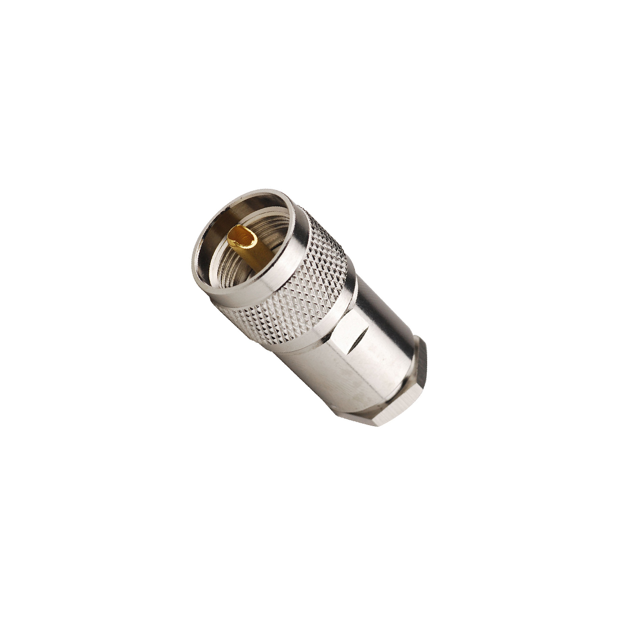 CONECTOR MACHO DE ABRAZADERA