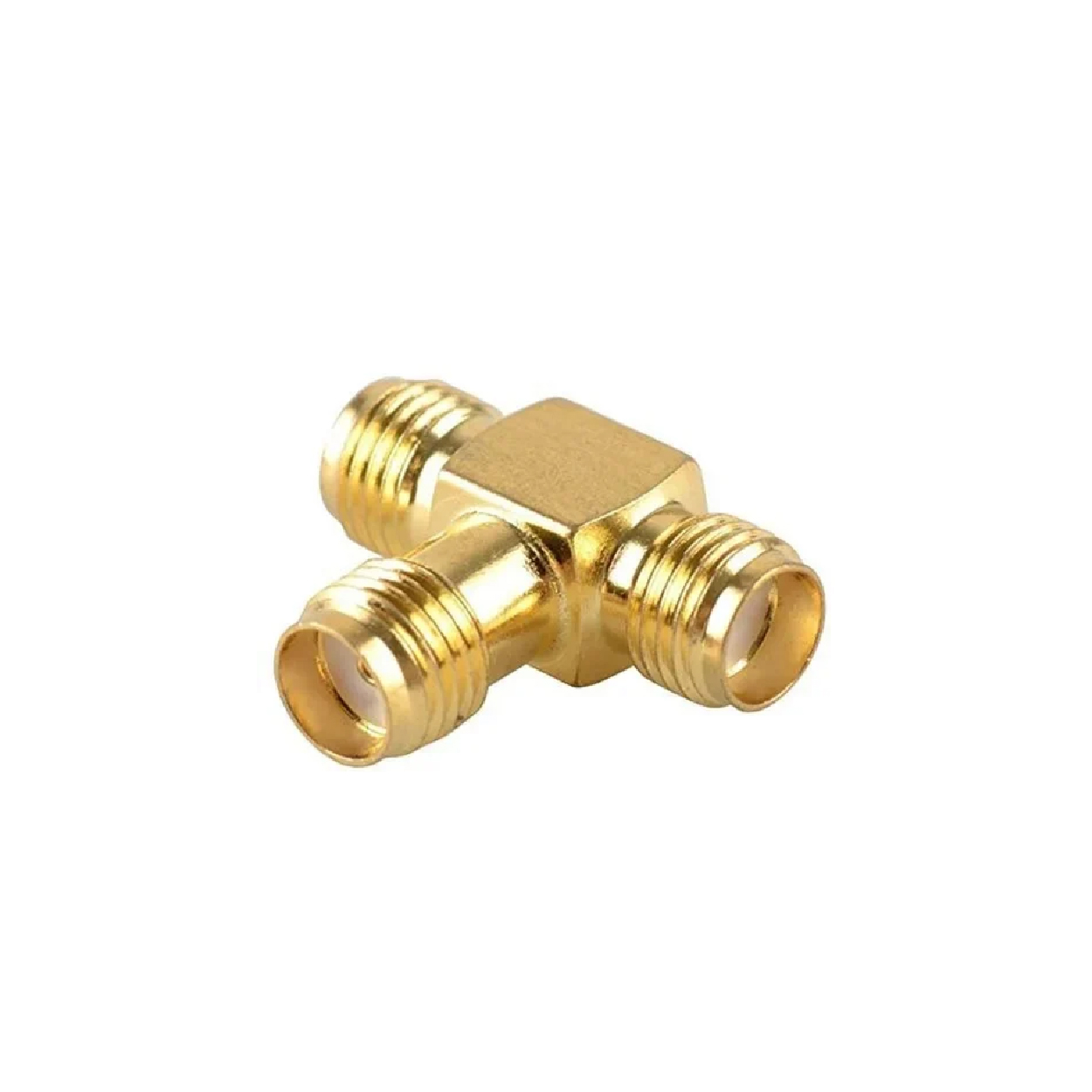 Adaptador T hembra SMA