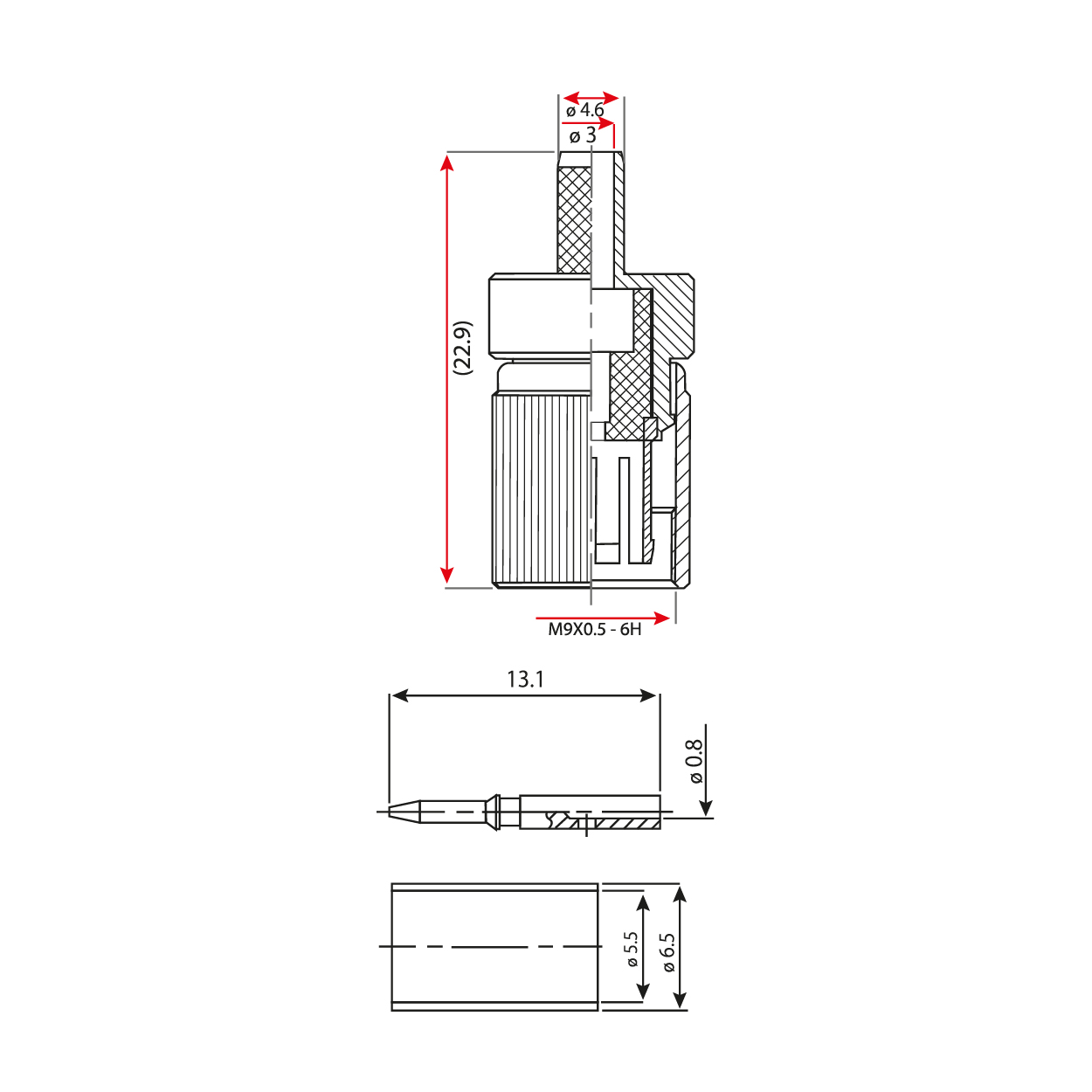 Male cable connector - Image 3